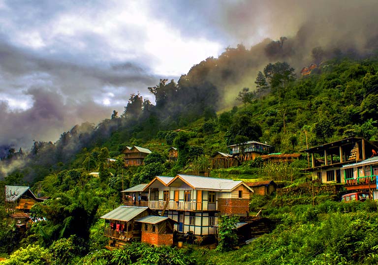 jhalong tourist spot